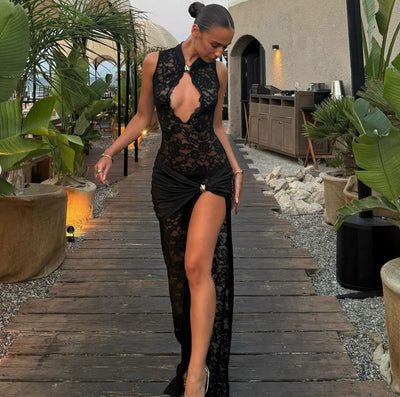 Maeva – Vestido Largo con Abertura Lateral