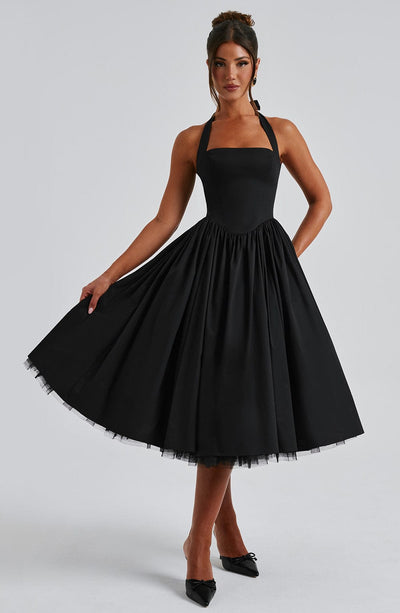 Cressida – Vestido Midi con Elegancia Natural