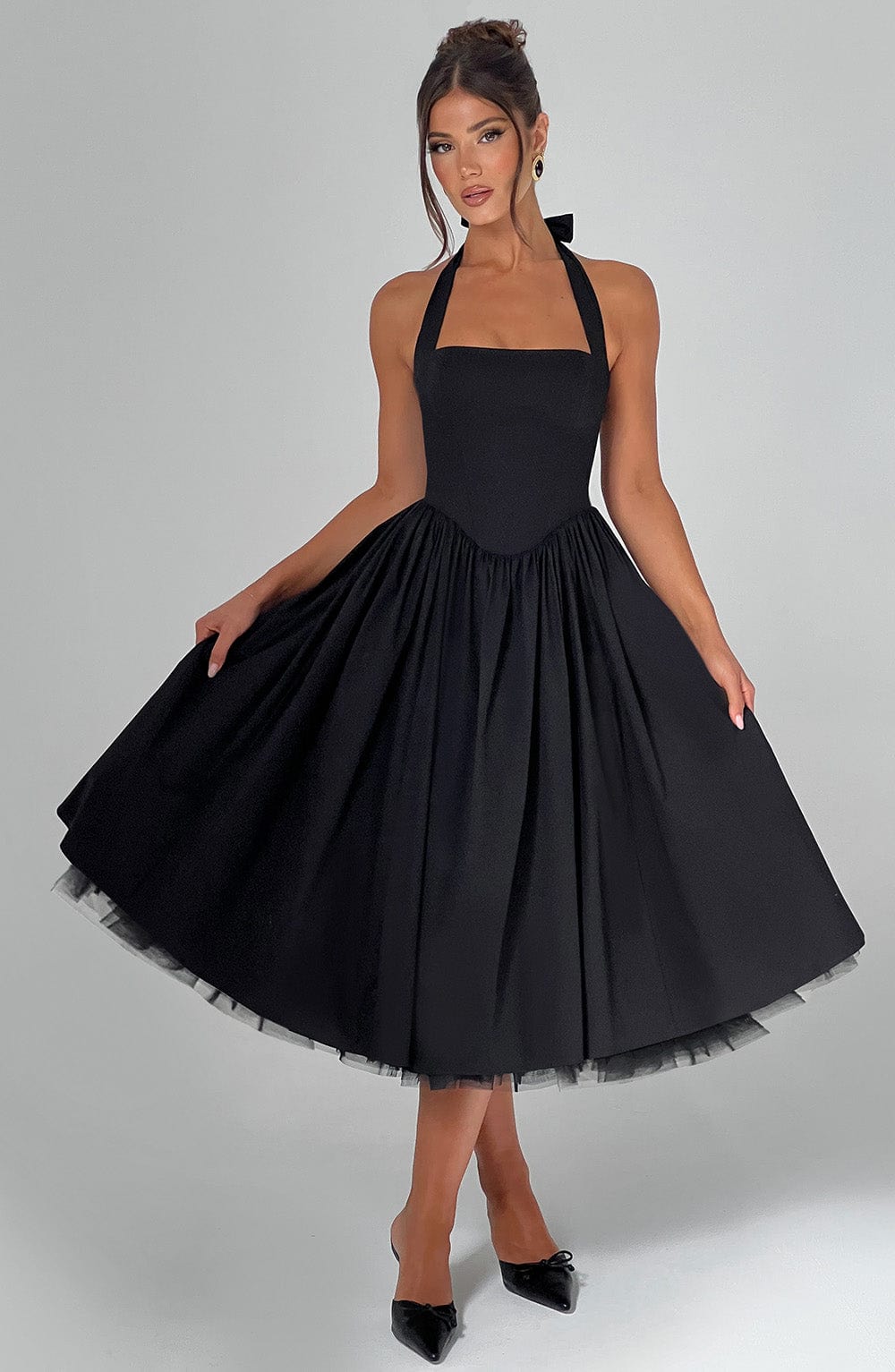 Cressida – Vestido Midi con Elegancia Natural