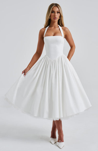 Cressida – Vestido Midi con Elegancia Natural