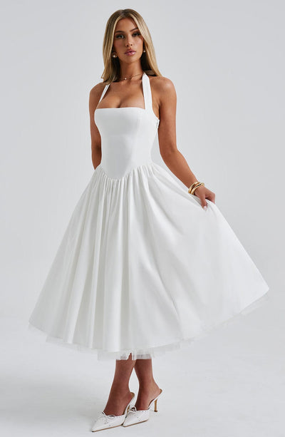 Cressida – Vestido Midi con Elegancia Natural