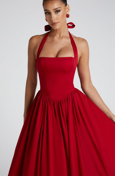 Cressida – Vestido Midi con Elegancia Natural